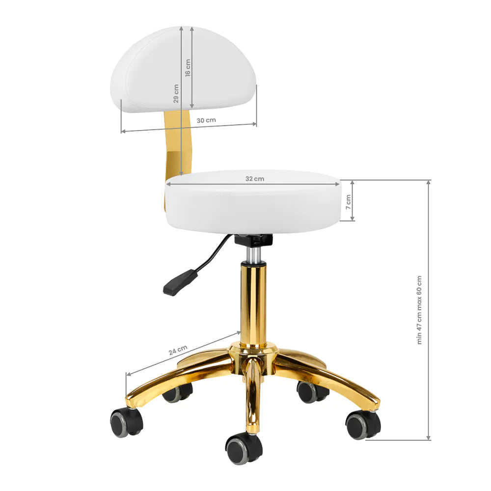 Ergonomisk stol vit