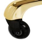 Gabbiano Fine Gold Sadelstol – Lyxig Frisörpall med Gaslift