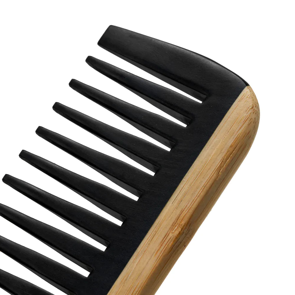 Bambukam Loft NN-09 – Bred Frisörkam 14,5×5,5 cm