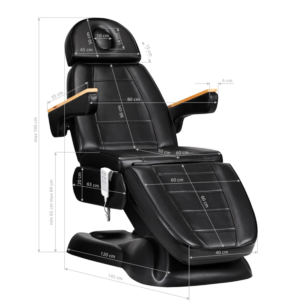 Sillon Lux elektrisk behandlingssäng  med stol