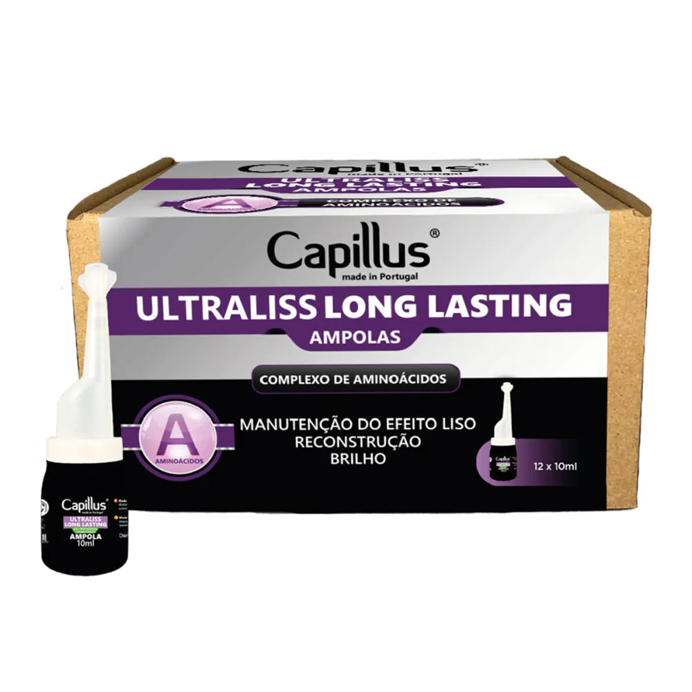 Capillus Ultraliss Forte Ampuller 10 ml – Set med 12 st | Rakpermanent