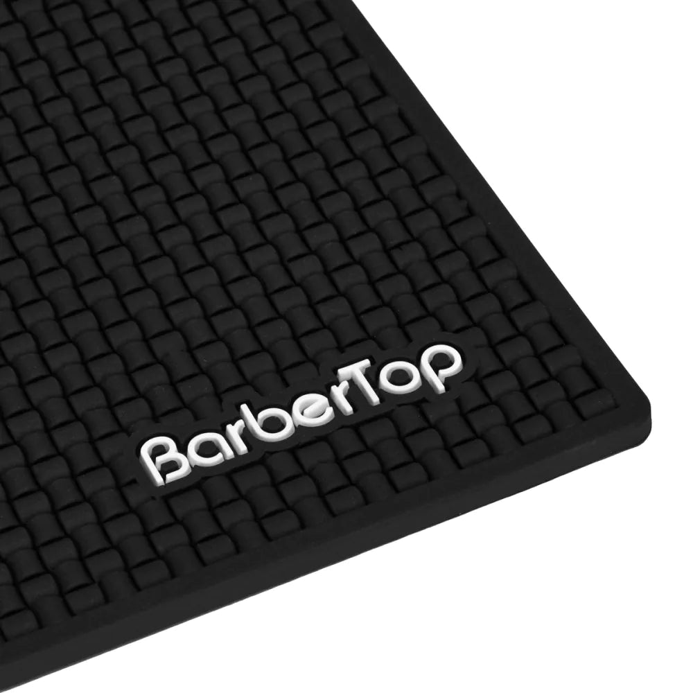 Barbermatta i Gummi – Halkfri Arbetsmatta för Barbershop 30x19 cm