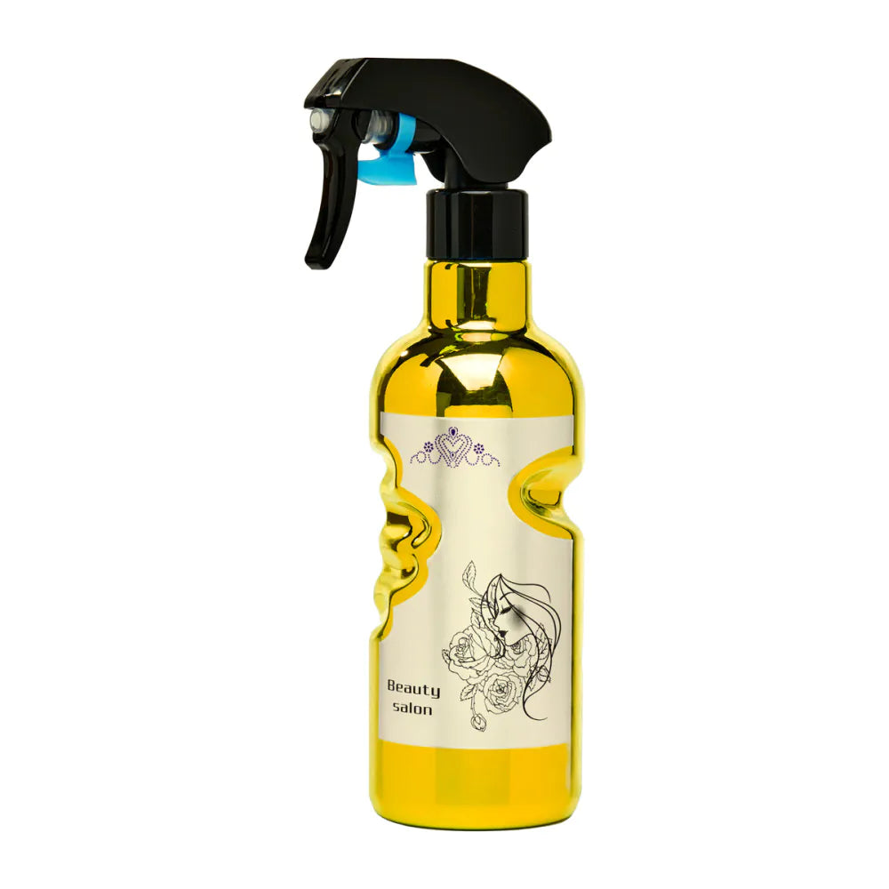 Shine Gold Hårspray – Professionell Vattenspray för Frisör & Barberare