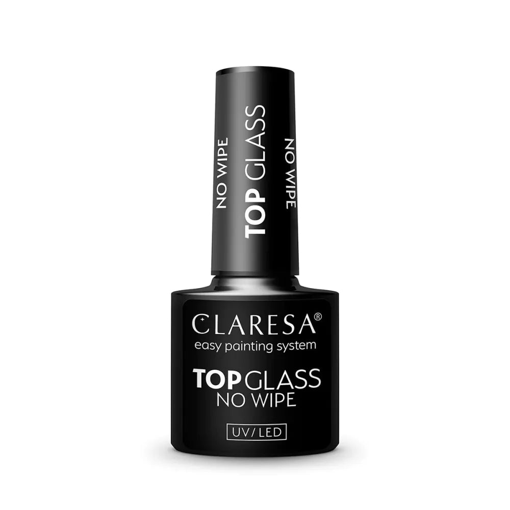 Claresa Top Glass No Wipe 5g – Glasglänsande topcoat