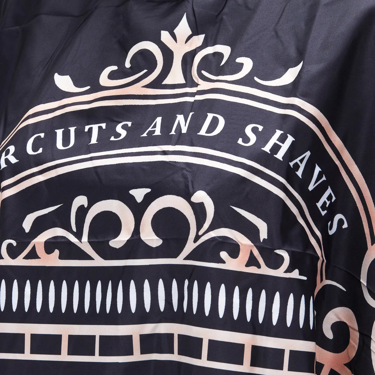 Barberkappa med gummikrage J-456