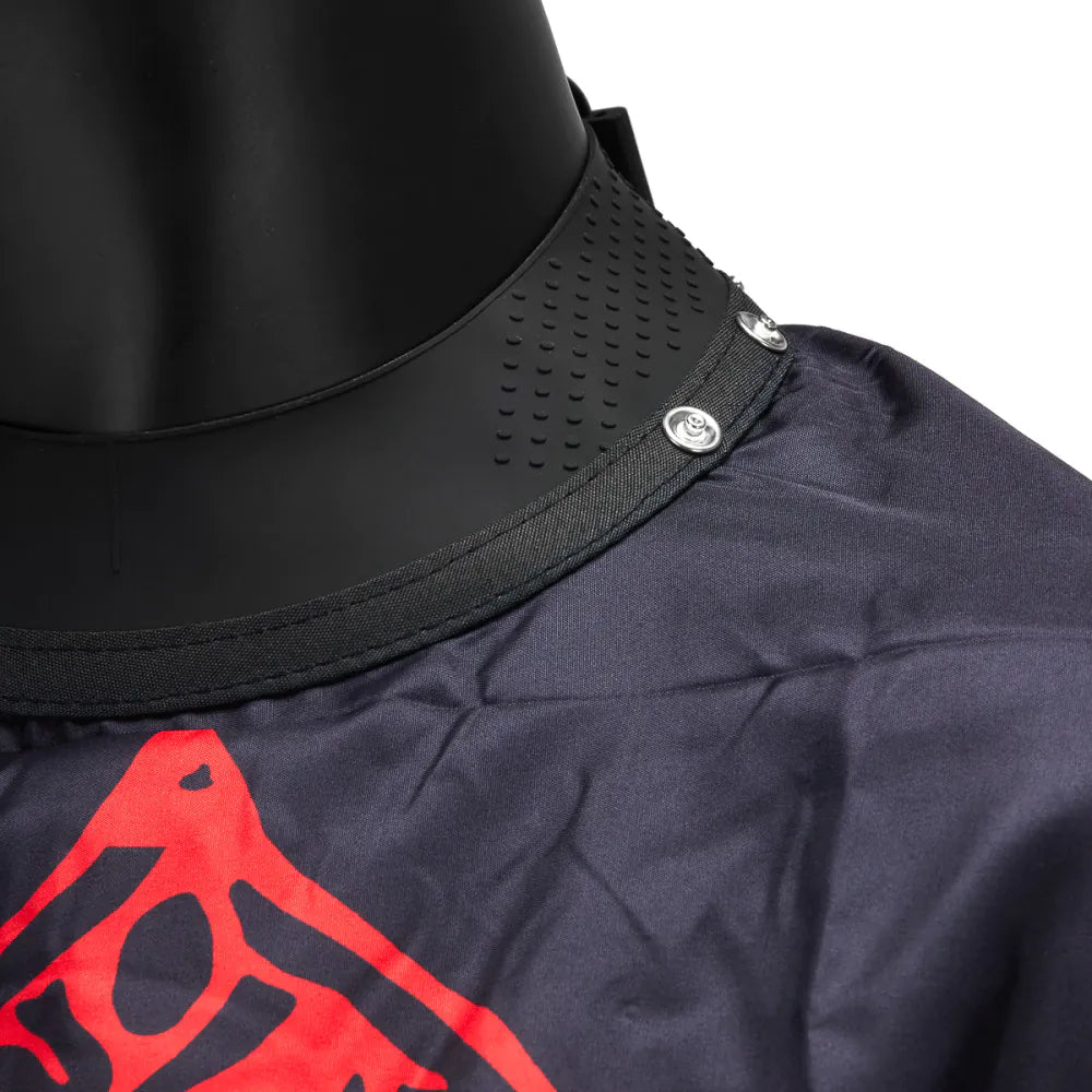 Barberkappa med gummikrage J-457