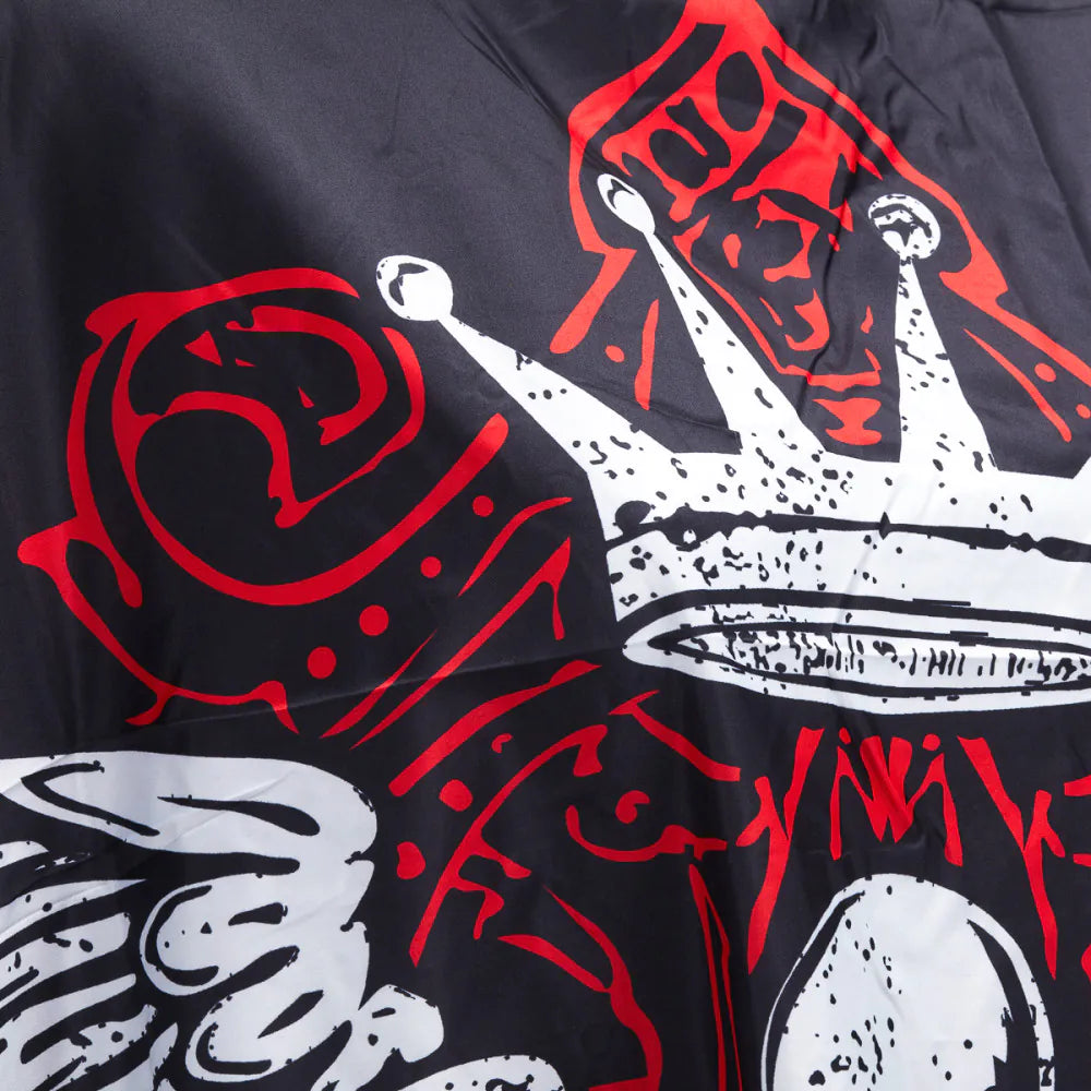 Barberkappa med gummikrage J-457