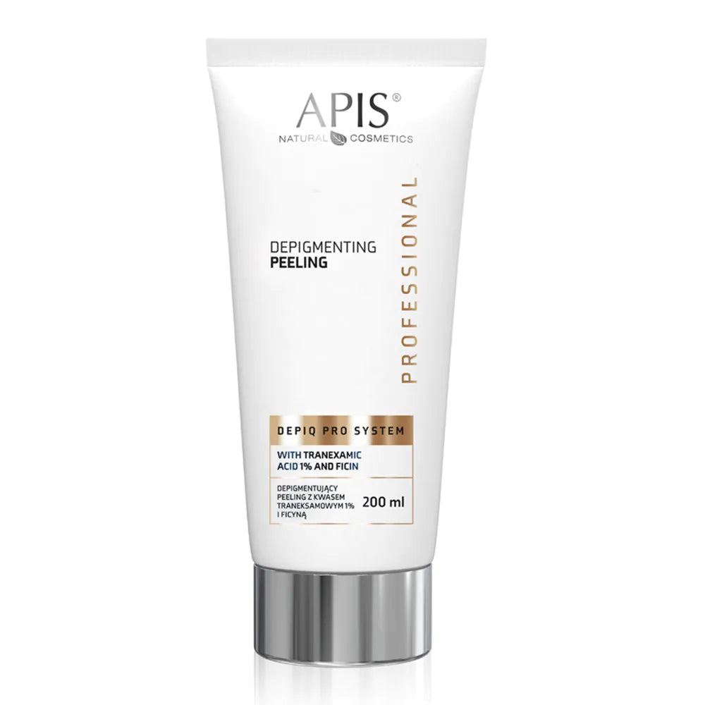 Apis DEPIQ PRO SYSTEM Depigmenterande Peeling med Tranexaminsyra 1% & Ficin 200 ml