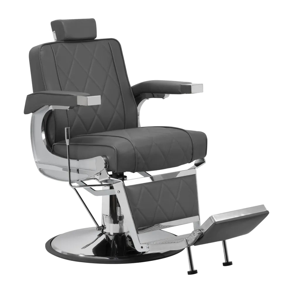Barberstol Hair System BM88066 – Hydraulisk lyft & justerbart rygg- och fotstöd