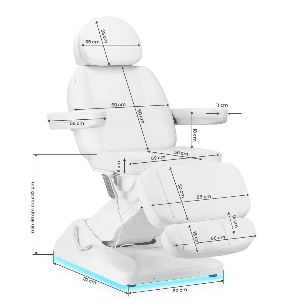 Sillon Lyxig elektrisk behandlingssäng