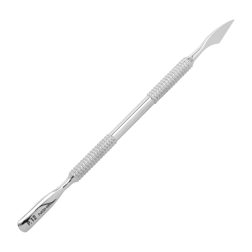 NGHIA P-12 Multifunktionell Nagelbandspusher i Rostfritt Stål
