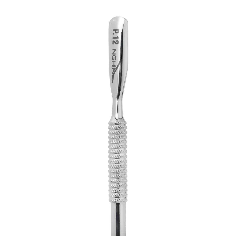NGHIA P-12 Multifunktionell Nagelbandspusher i Rostfritt Stål