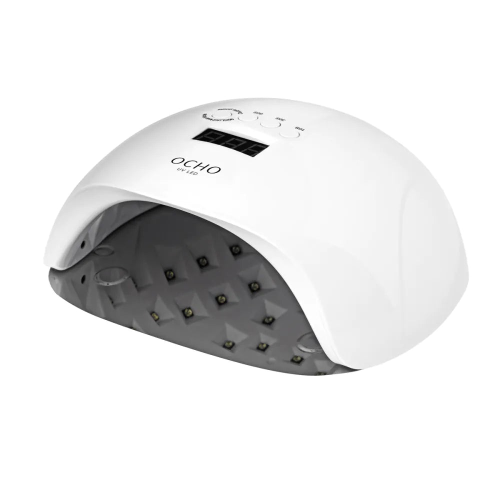 OCHO NAILS X13 65W UV LED Lamp, white with mirror bottom