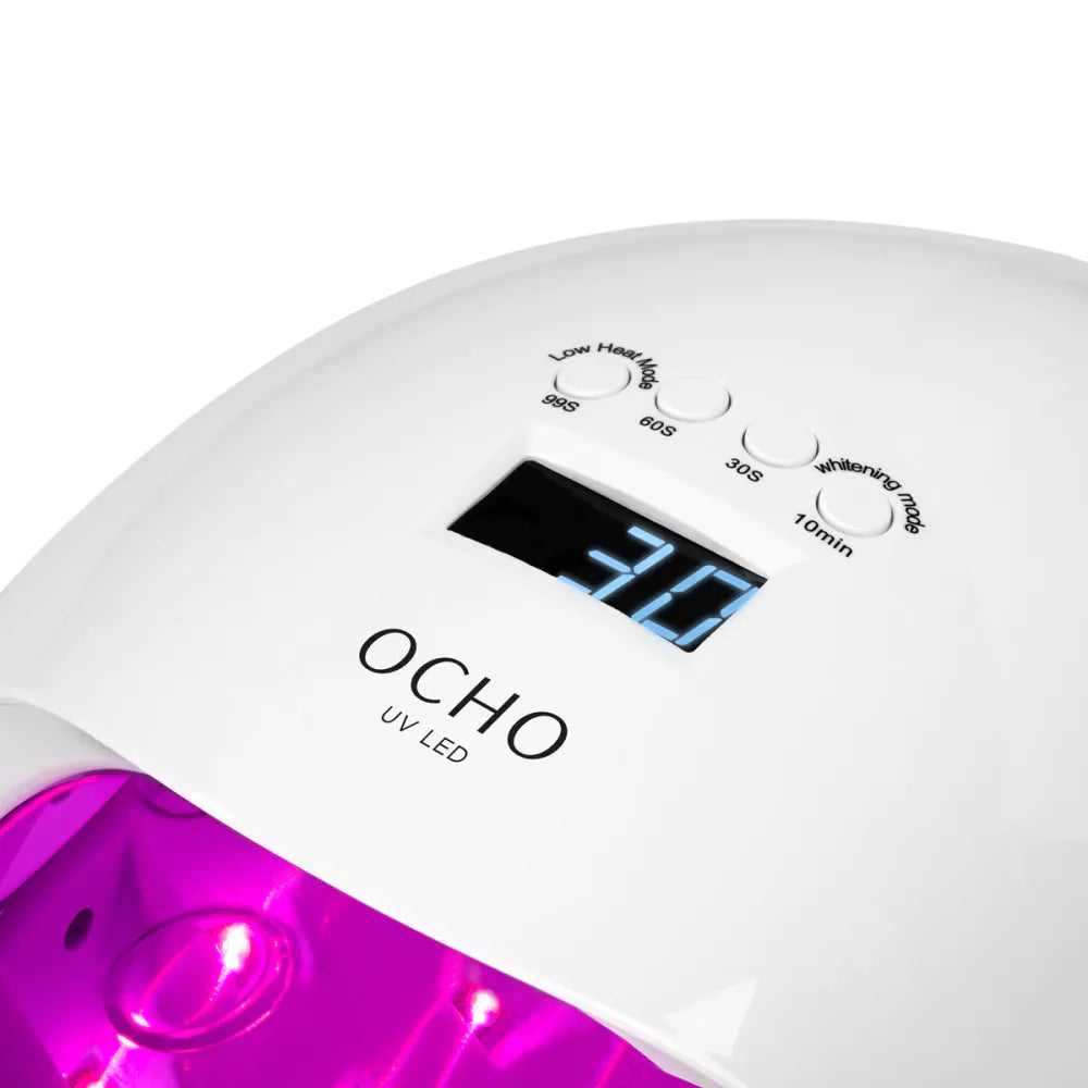 OCHO NAILS X13 65W plus UV LED lamp, red light therapy
