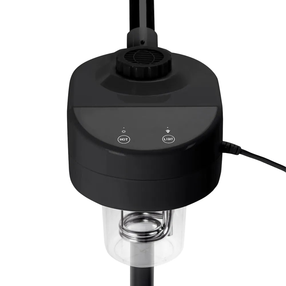 Giovanni D-09 Vapozon Svart - Professionell Ångtvätt för Ansiktsbehandling