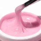 Sparkle pink Bygg gelé - 30 g