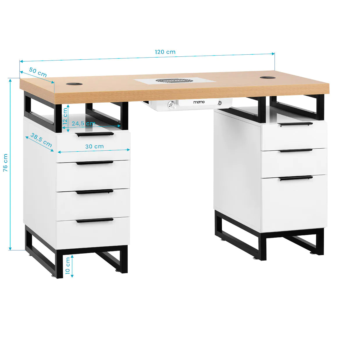 MOMO L02 nail table with extractor