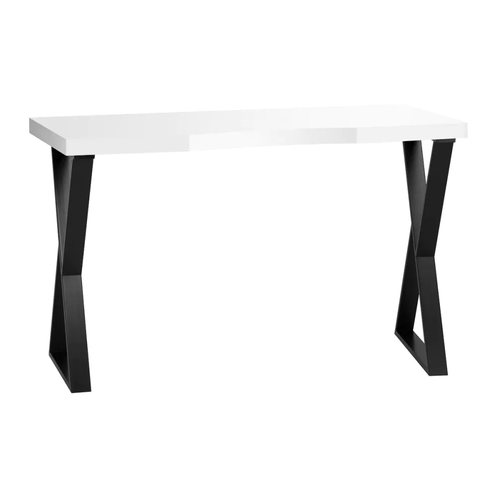 Momo 04-BL White Cosmetic Table - Professional Makeup Table for Beauty Salons