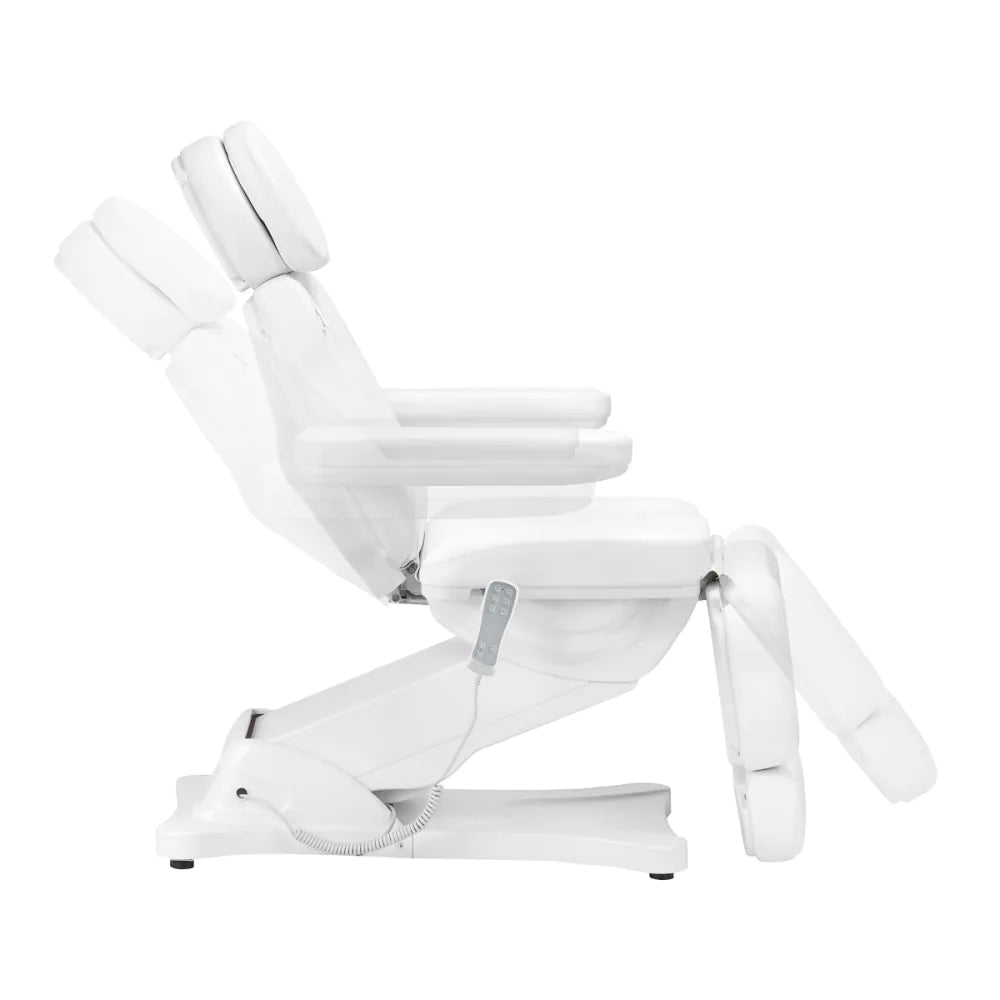 Sillon Classic v2 elektrisk kosmetikstol, 3 motorer med värme, vit