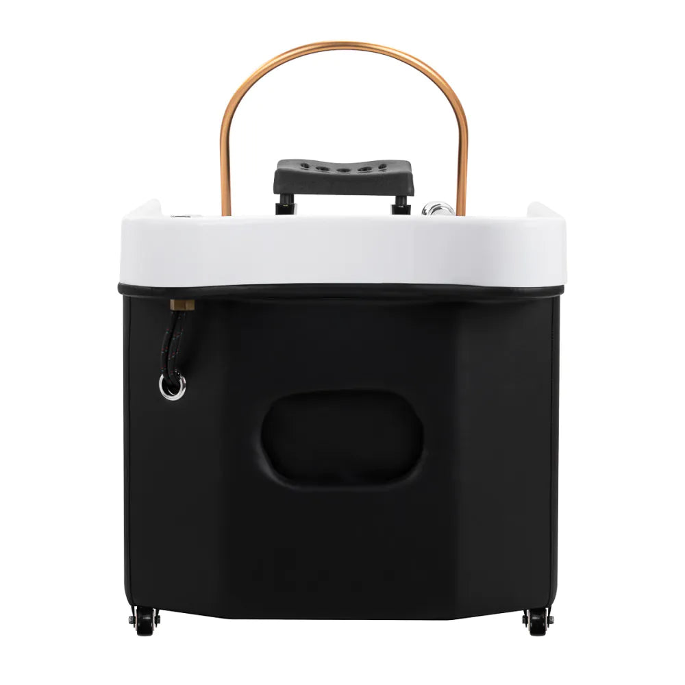 Head Spa Gabbiano 050 svart hårtvätt