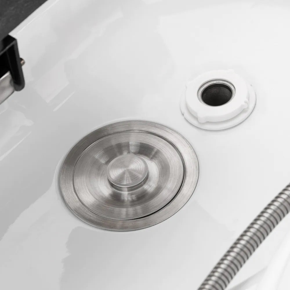 Head Spa Gabbiano 050 svart hårtvätt