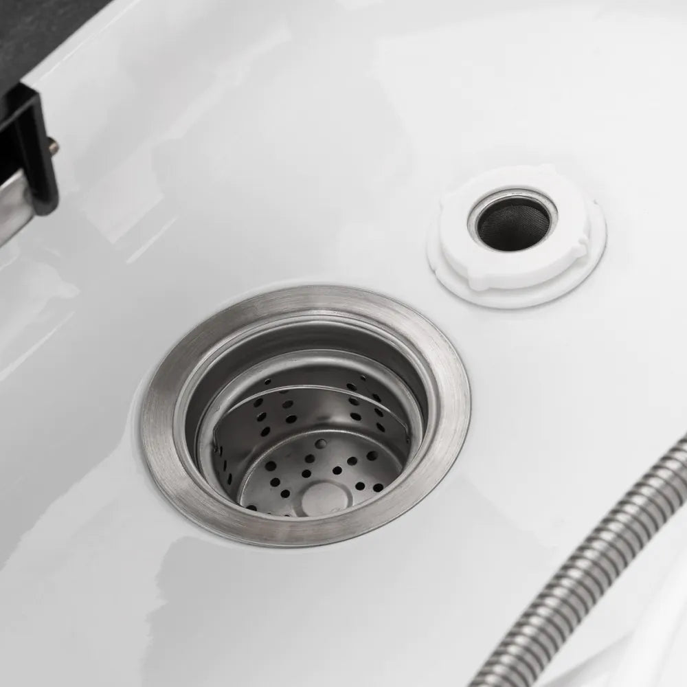 Head Spa Gabbiano 050 svart hårtvätt