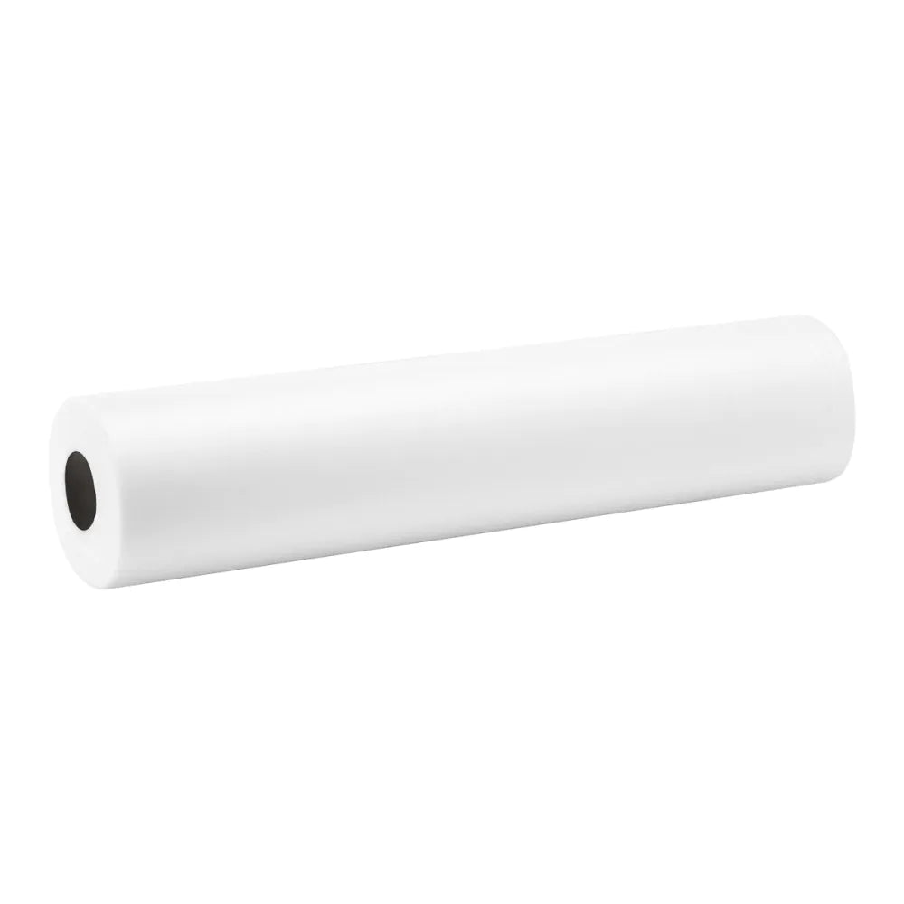 Vit Fleece Bänkrulle Non-woven – Bred Engångsrulle 100 cm x 100 m