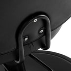 Hair System Borneo Svart Frisörstol – Hydraulisk & Minimalistisk