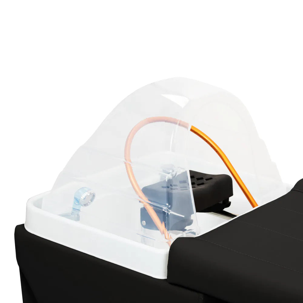 Gabbiano Japansk Head Spa hårtvättställ med säng och pall