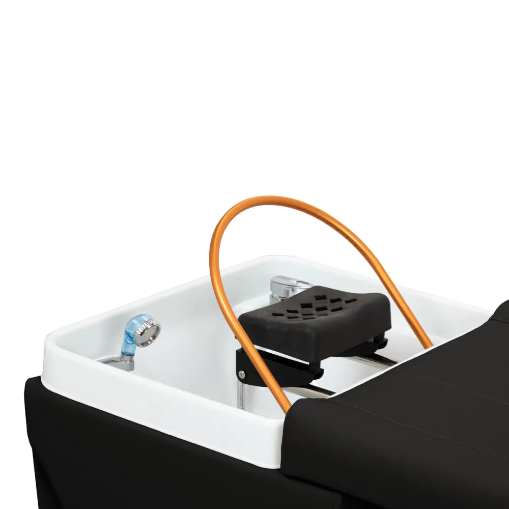 Gabbiano Japansk Head Spa hårtvättställ med säng och pall