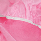 Engångssängöverdrag med Resårband – Non-woven, Rosa, 10-pack
