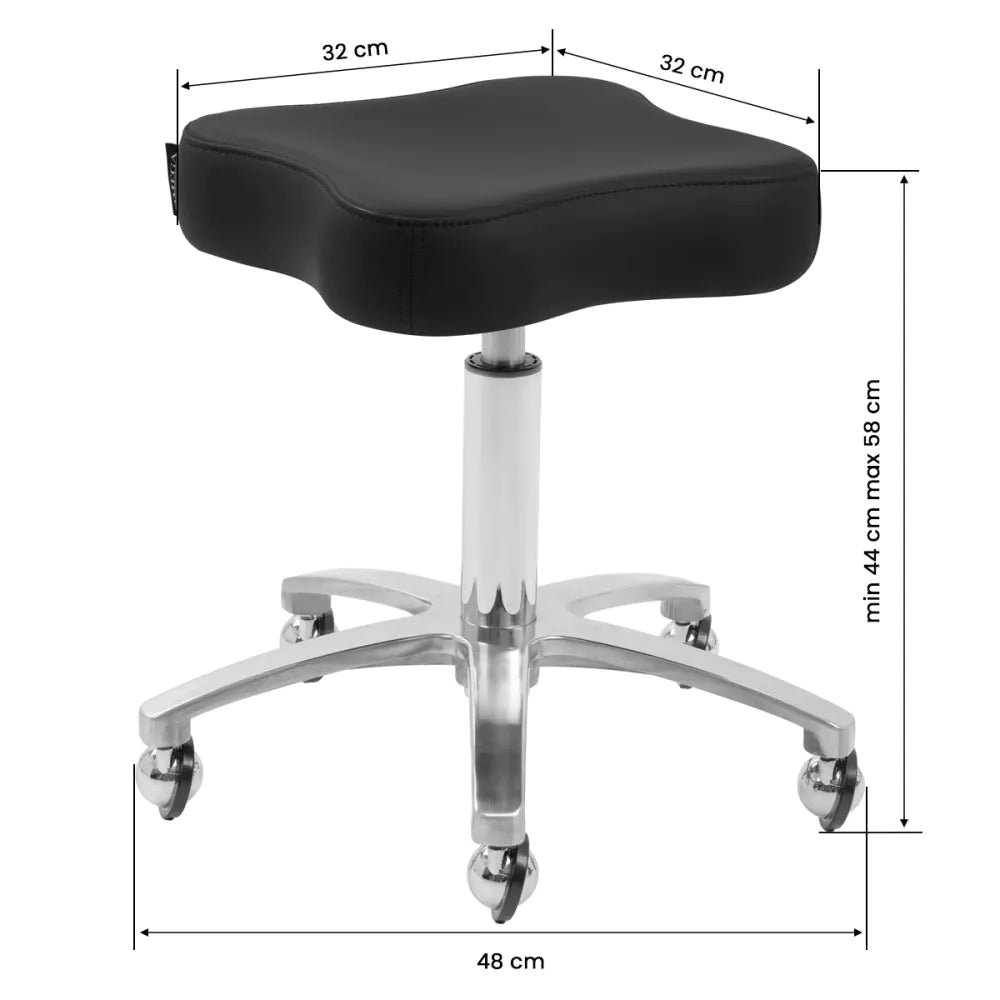 Ergonomisk Snurrpall Omega Supremo – Arbetsstol för Salong