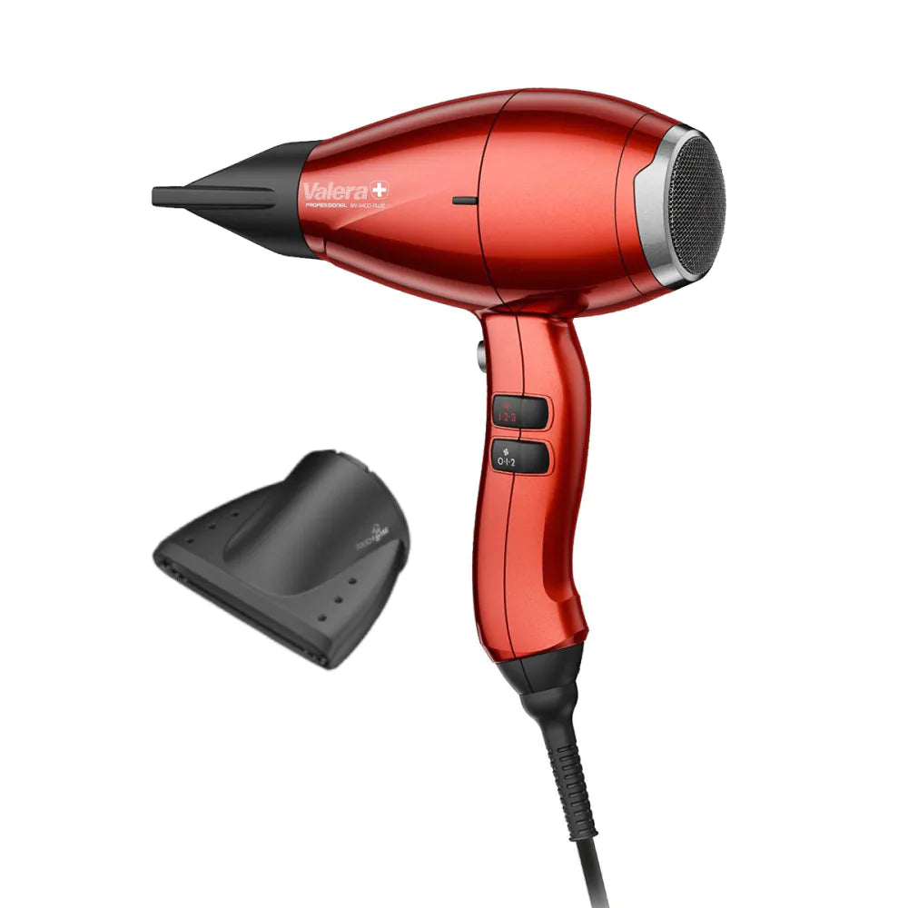 Valera 9400 Ionic Plus Hårtork – Röd