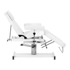 Sillon A 210DH hydraulisk kosmetikstol med vagga, vit