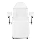 Sillon A 210DH hydraulisk kosmetikstol med vagga, vit