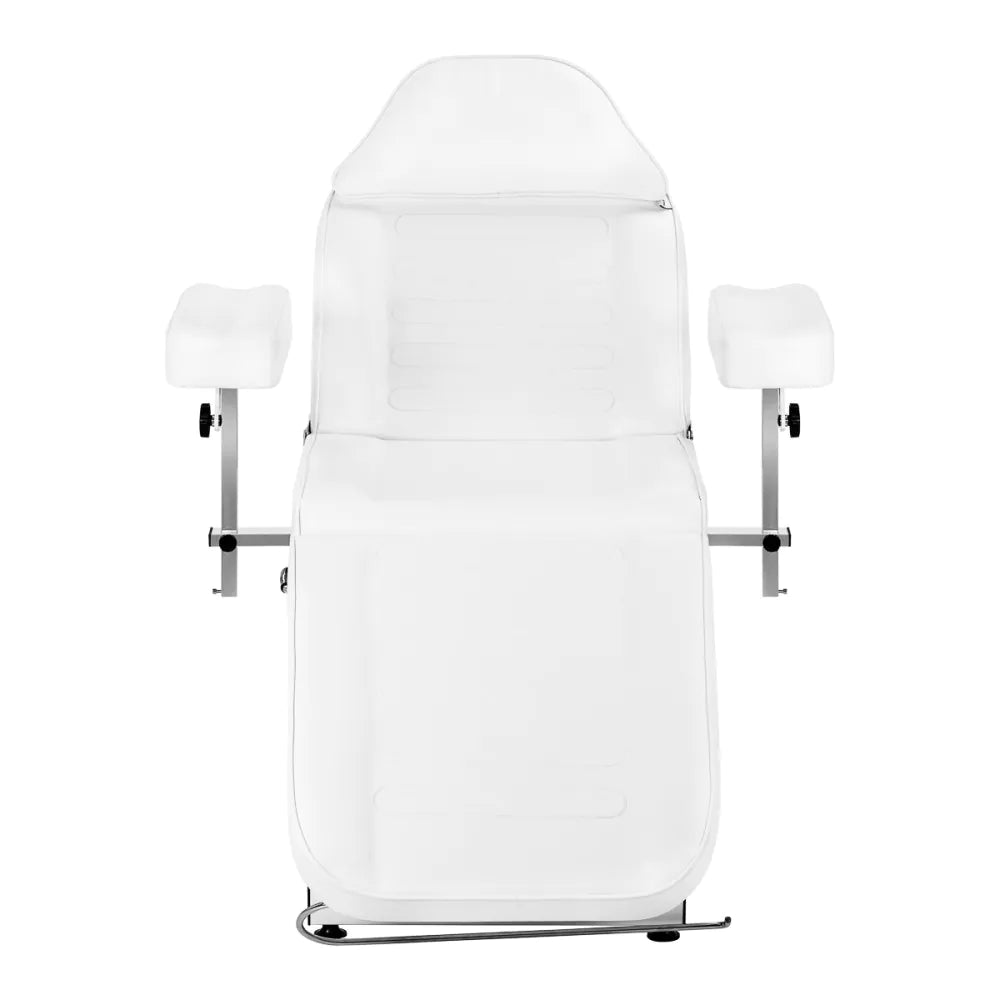 Sillon A 210DH hydraulisk kosmetikstol med vagga, vit