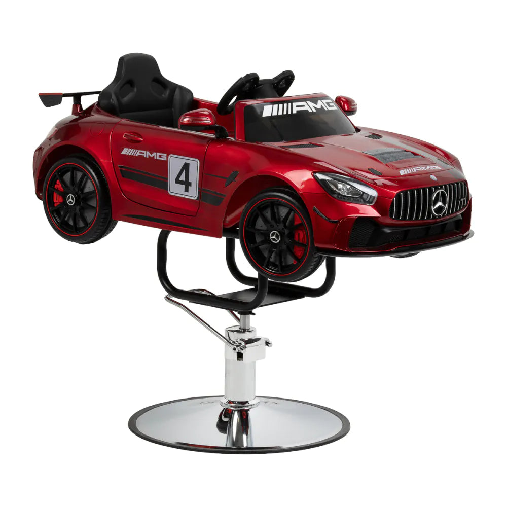 Gabbiano Mercedes Barnfrisörstol – Sportbil med Ljud, Ljus & Bluetooth