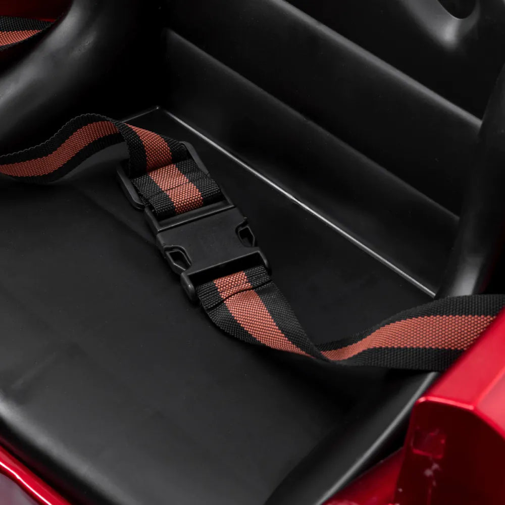 Gabbiano Mercedes Barnfrisörstol – Sportbil med Ljud, Ljus & Bluetooth