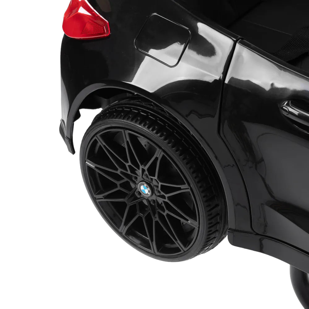 Gabbiano BMW Barnfrisörstol – Svart Bil med Ljud, Ljus & Bluetooth