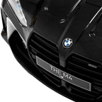 Gabbiano BMW Barnfrisörstol – Svart Bil med Ljud, Ljus & Bluetooth
