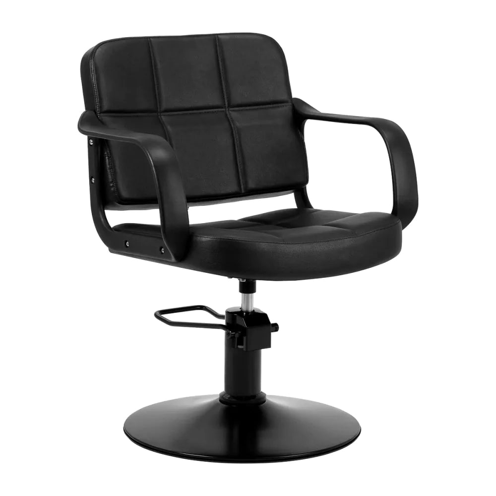Frisörstol Hair System Komodo  – Svart