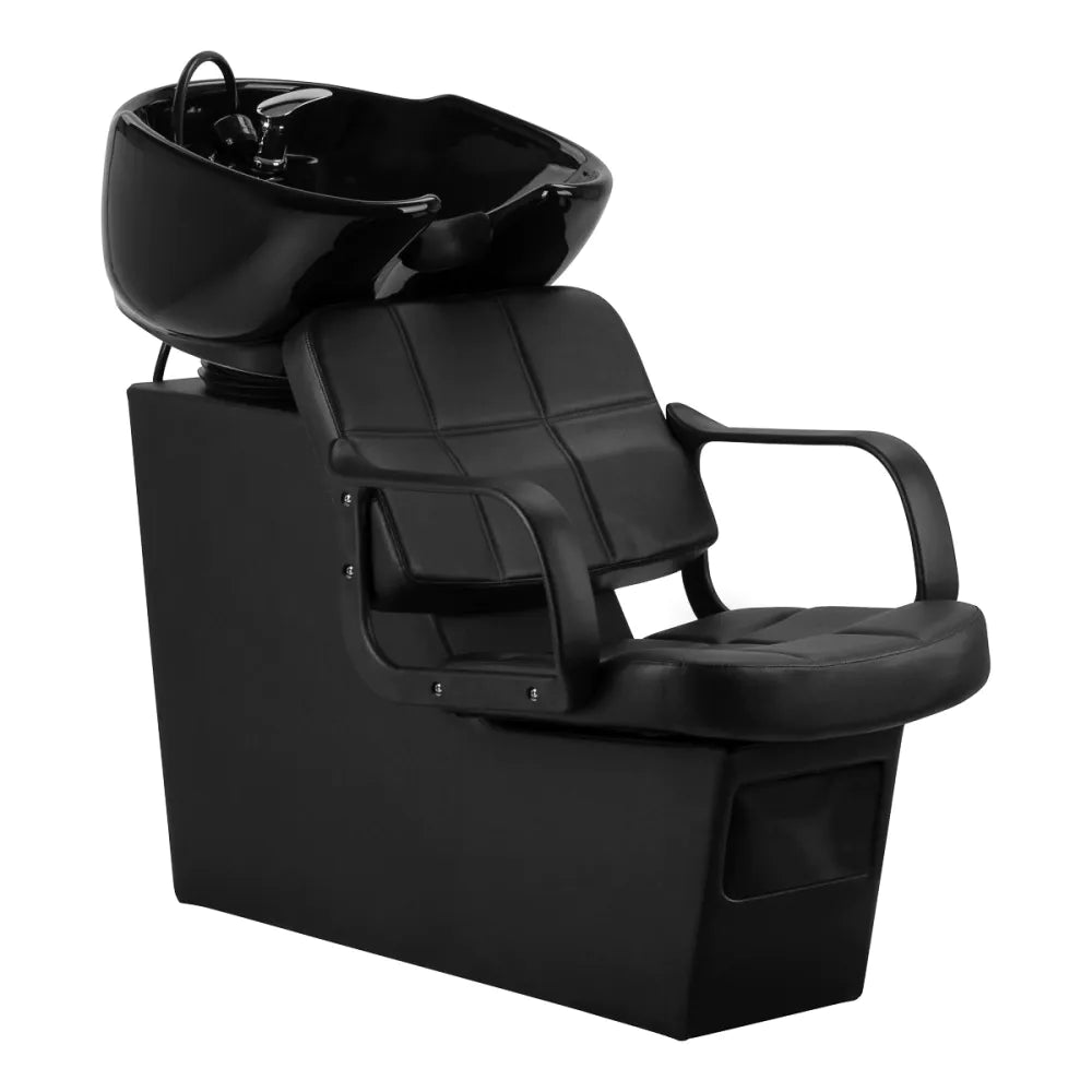Hair System Komodo Schamponeringstol – Svart
