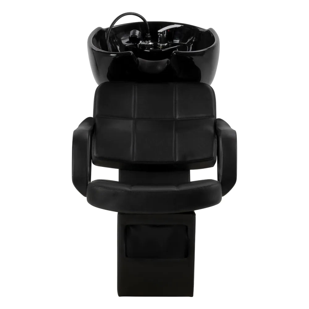 Hair System Komodo Schamponeringstol – Svart
