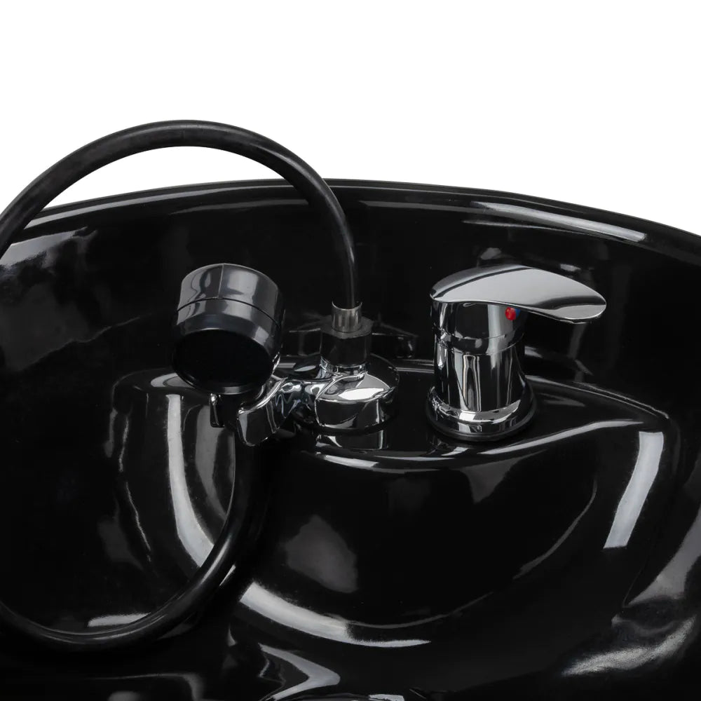 Hair System Komodo Schamponeringstol – Svart