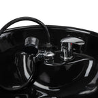 Hair System Komodo Schamponeringstol – Svart
