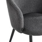 4Rico Asola Stol – Grå Teddy | Elegant Fåtölj