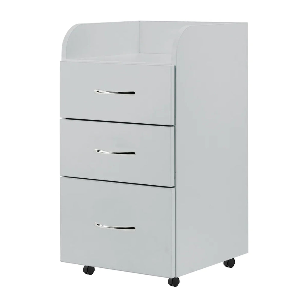 Professional Combi Cabinet Grey - Trolley with Drawers for Foot Care and Salon