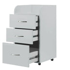 Professional Combi Cabinet Grey - Trolley with Drawers for Foot Care and Salon