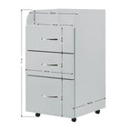 Professional Combi Cabinet Grey - Trolley with Drawers for Foot Care and Salon