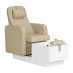 Sillon Elysia SPA Pedikyrstol – Komplett Pedikyrstation med Fotbad Beige